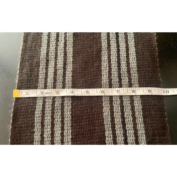 CARNIVAL Brown/Blue Infinity Scarf sz OS - Picture 7 of 7